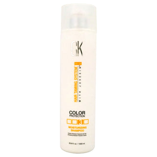 Hair Taming System Color Protection Moisturizing Shampoo by Global Keratin for Unisex - 33.8 oz Shampoo