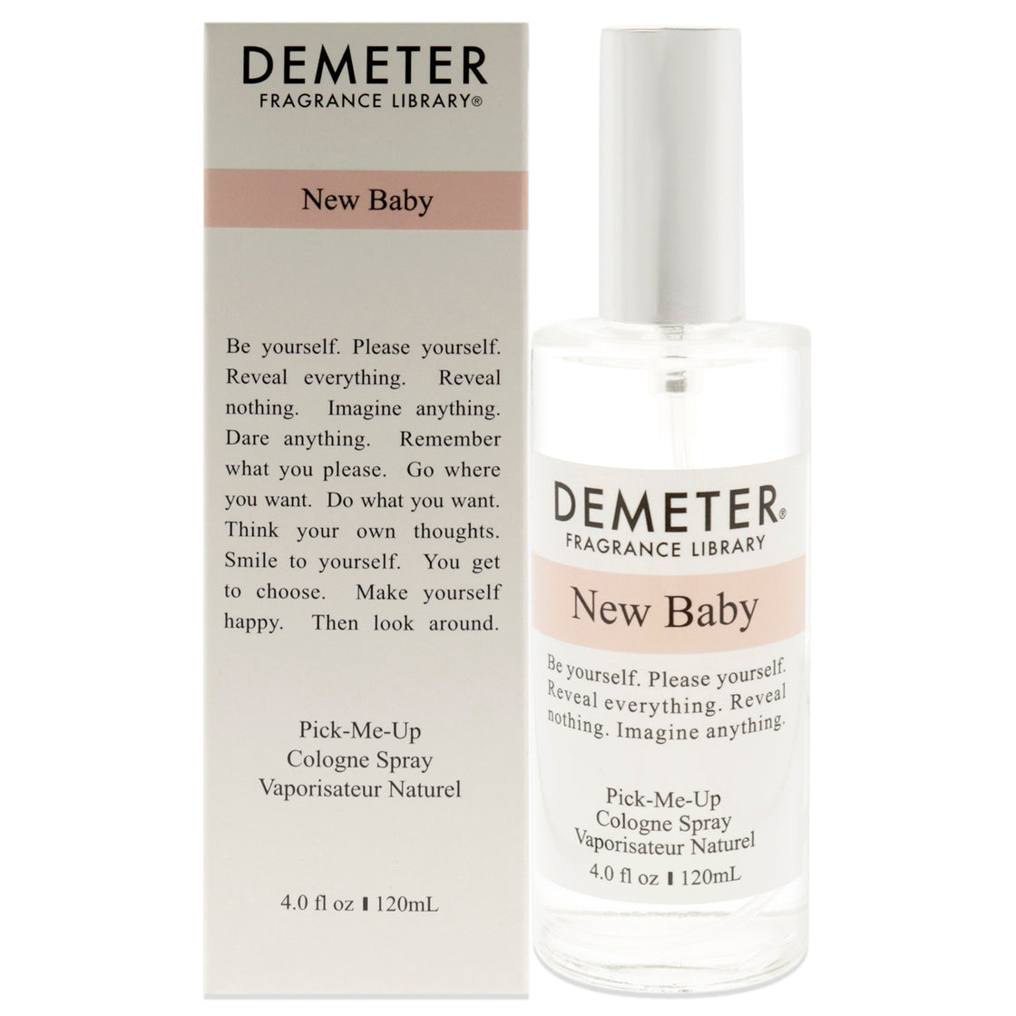 New Baby by Demeter for Unisex - 4 oz Cologne Spray
