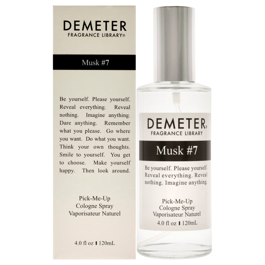 Musk #7 by Demeter for Women - 4 oz Cologne Spray