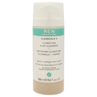 Clearcalm 3 Clarifying Clay Cleanser by REN for Unisex - 5.1 oz Cleanser