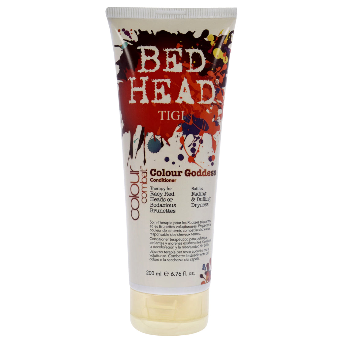 Bed Head Colour Combat Colour Goddess Conditioner by TIGI for Unisex - 6.76 oz Conditioner