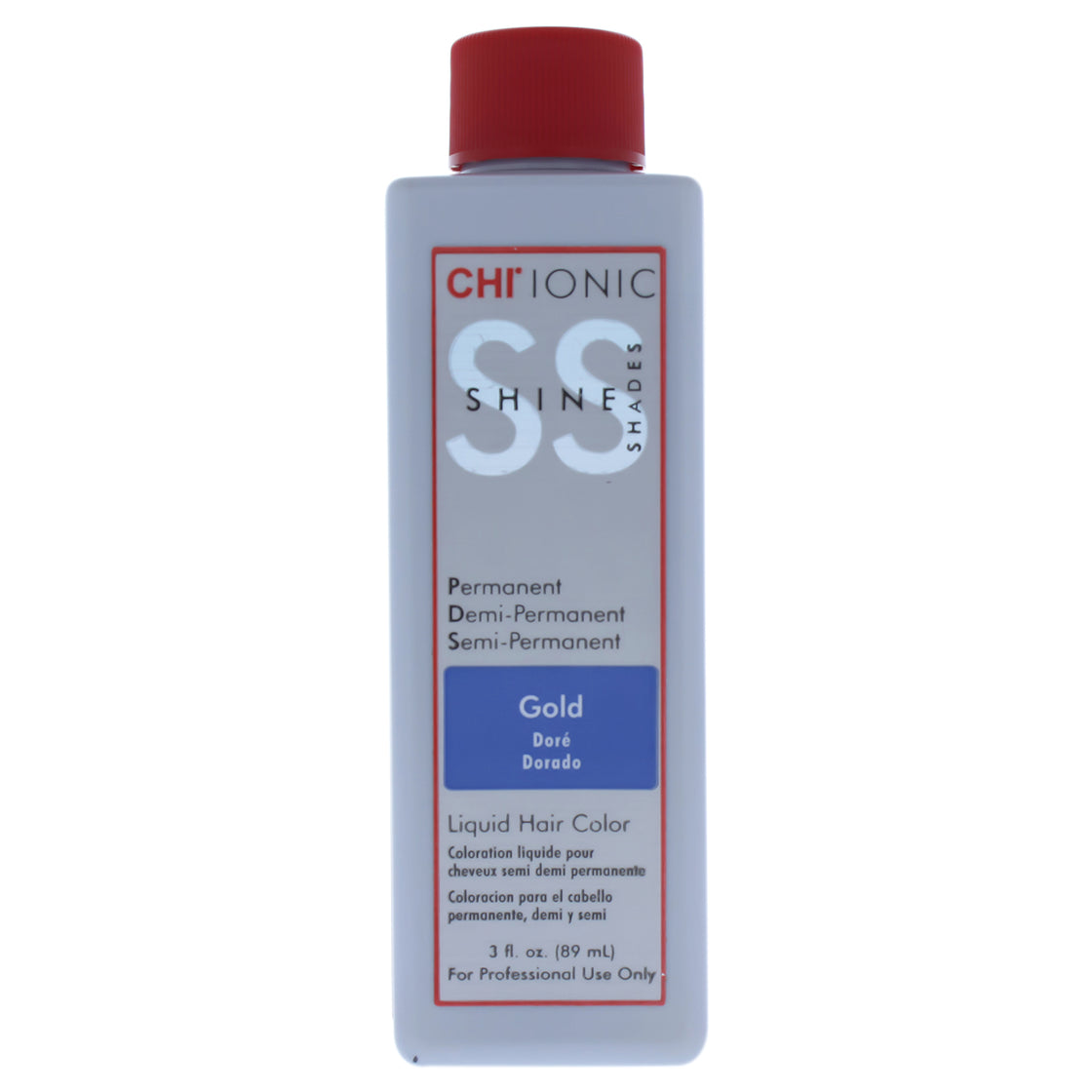 Ionic Shine Shades Liquid Hair Color - Gold by CHI for Unisex - 3 oz Hair Color
