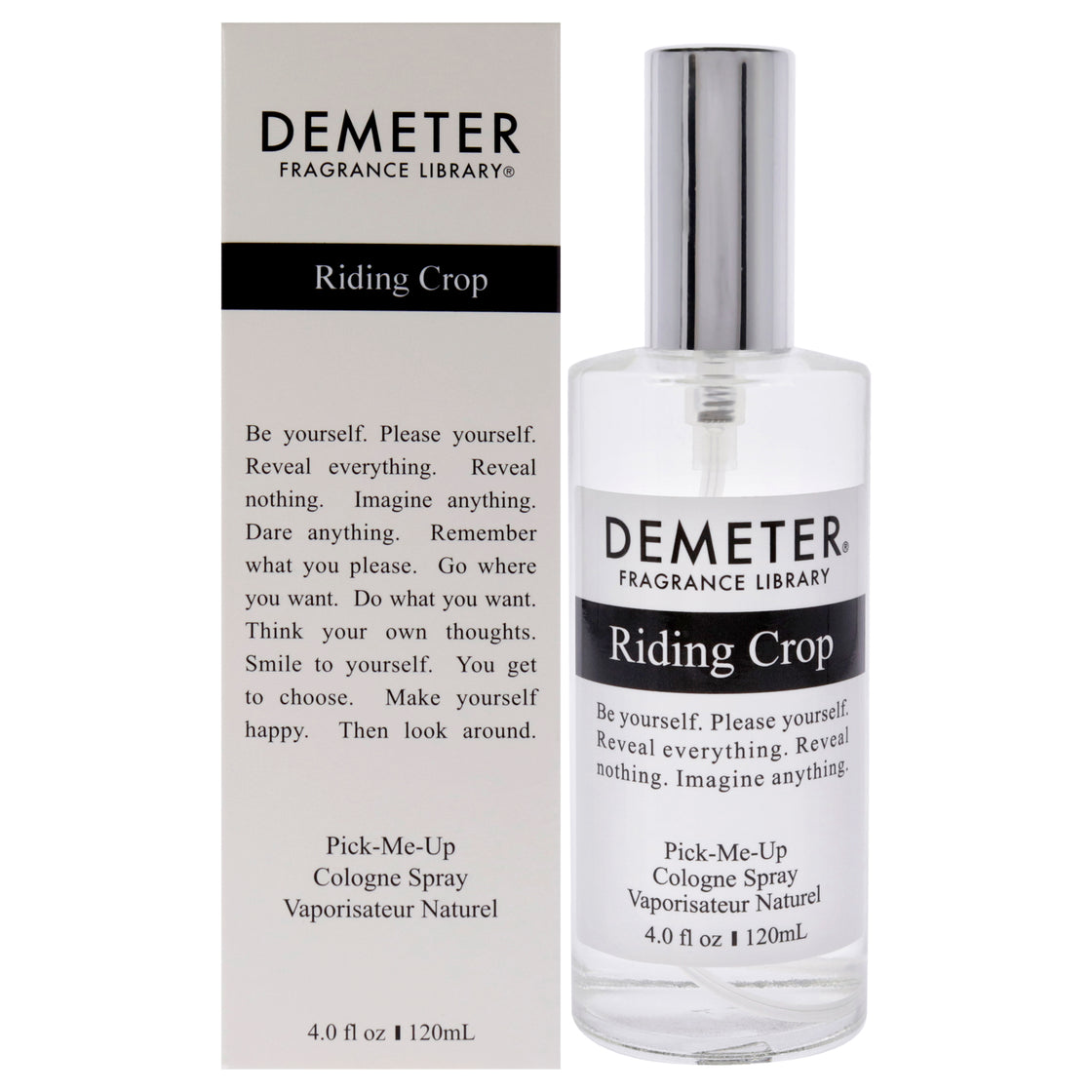 Riding Crop by Demeter for Unisex - 4 oz Cologne Spray