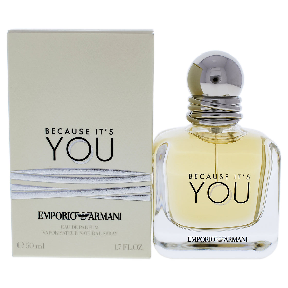 Emporio Armani Because It Is You by Giorgio Armani for Women - 1.7 oz EDP Spray