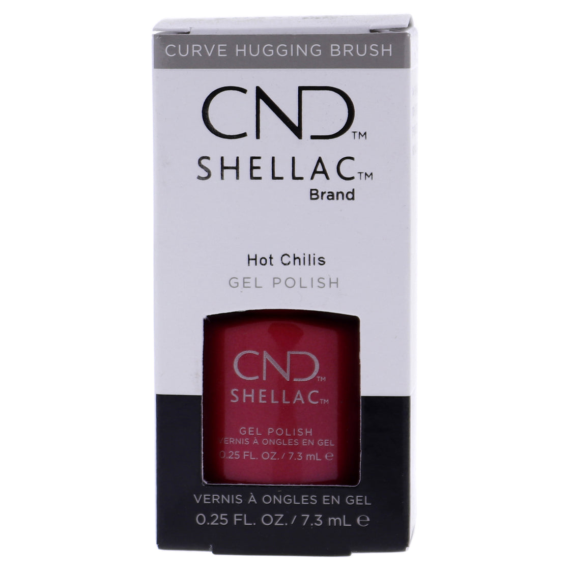 Shellac Nail Color - Hot Chilis by CND for Women - 0.25 oz Nail Polish