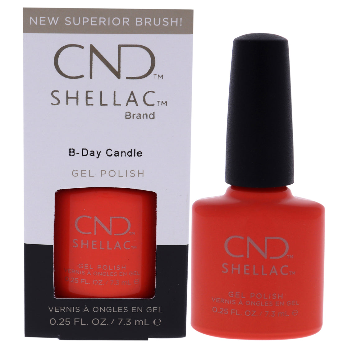 Shellac Nail Color - B-Day Candle by CND for Women - 0.25 oz Nail Polish