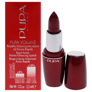Pupa Volume Rapid Action Enhacing Lipstick - 400 Vintage Red by Pupa Milano for Women - 0.123 oz Lipstick