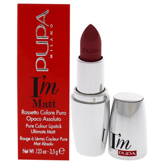 I Am Matte Pure Colour Lipstick - 030 Mystery Rose by Pupa Milano for Women - 0.123 oz Lipstick