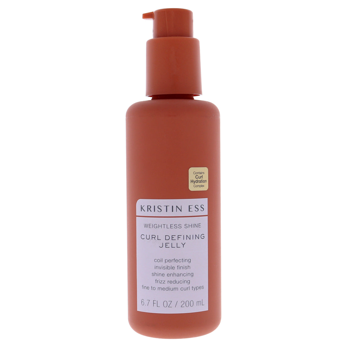 Weightless Shine Curl Defining Jelly by Kristin Ess for Unisex - 6.7 oz Gel