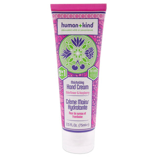 Hand Cream - Elderflower and Raspberry by Human+Kind for Unisex - 2.5 oz Cream