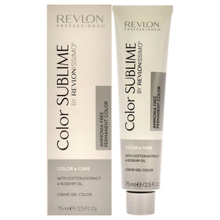 Revlonissimo Color Sublime - 7.32 Medium Golden Iridescent Blonde by Revlon for Unisex - 2.5 oz Hair Color