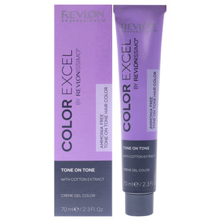 Revlonissimo Color Excel - 1 Black by Revlon for Unisex - 2.3 oz Hair Color