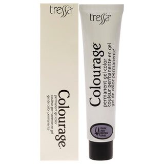 Colourage Permanent Gel Color - 4A Dark Ash Brown by Tressa for Unisex - 2 oz Hair Color