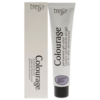 Colourage Permanent Gel Color - 11A Ultra Light Ash Blonde by Tressa for Unisex - 2 oz Hair Color