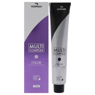 Multi Complex Permanet Hair Color - 6.81 Cool Brown Dark Blond by Tocco Magico for Unisex - 3.38 oz Hair Color