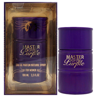 Master of Purple by New Brand for Women - 3.3 oz EDP Spray