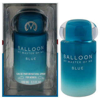 Master Balloon Blue by New Brand for Women - 3.3 oz EDP Spray