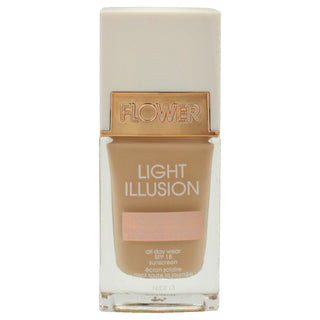 Light Illusion Foundation SPF 18 - L3 Nude by Flower Beauty for Women - 1 oz Foundation