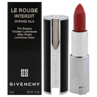 Le Rouge Interdit Intense Silk Lipstick - 210 Rose Braise by Givenchy for Women - 0.12 oz Lipstick (Refillable)