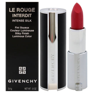 Le Rouge Interdit Intense Silk Lipstick - 223 Rose Irresistible by Givenchy for Women - 0.12 oz Lipstick (Refillable)