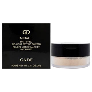Mirage Matifying Air-Light Setting Powder by GA-DE for Women - 0.71 oz Powder