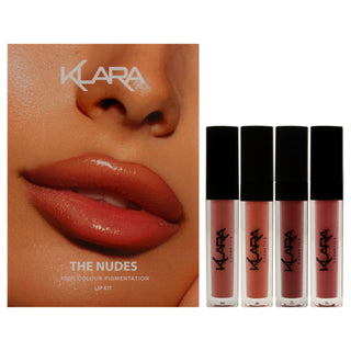 The Nudes Lip Kit by Klara for Women