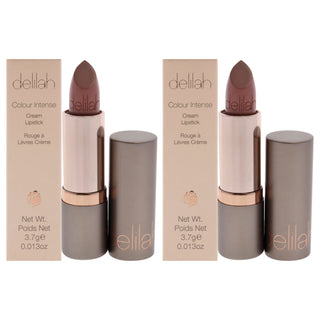 Colour Intense Cream Lipstick - Whisper by Delilah for Women - 0.13 oz Lipstick - Pack of 2