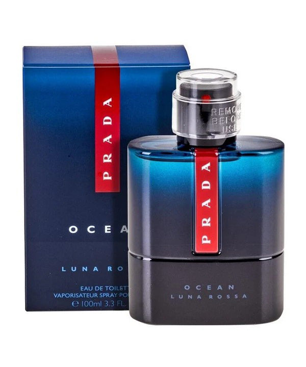 Prada Luna Rossa Ocean EDT Spray 100 ML For Men - 3614273556620