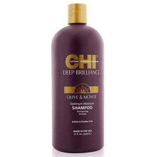 Deep Brilliance Optimum Moisture Shampoo by CHI for Unisex - 32 oz Shampoo