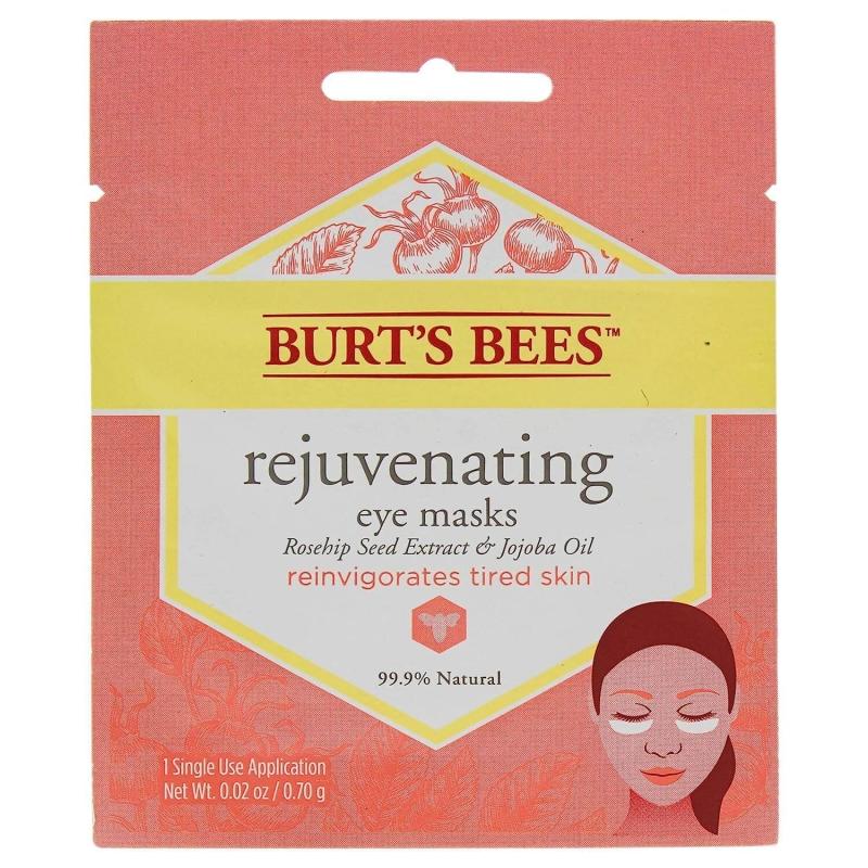 Rejuvenating Eye Mask by Burts Bees for Women - 0.02 oz Eye Mask