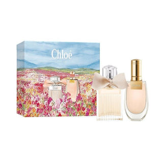 CHLOE 2 *20ML EAU DE PARFUM SPRAY SET FOR WOMEN: CHLOE SIGNATURE 0.67 EAU DE PARFUM SPRAY + CHLOE NOMADE  0.67 EAU DE PARFUM SPRAY