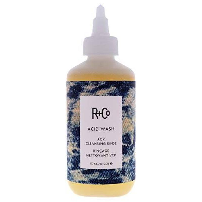 Acid Wash ACV Cleansing Rinse by R+Co for Unisex - 6 oz Cleanser