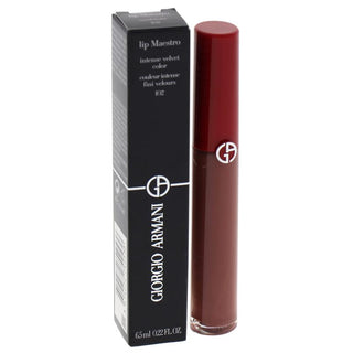 Lip Maestro Intense Velvet Color - 201 Dark Velvet by Giorgio Armani for Women - 0.22 oz Lipstick
