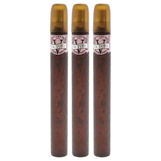 Victory by Cuba for Women - 1.17 oz EDP Spray - Pack of 3