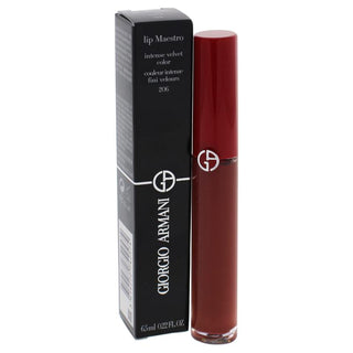 Lip Maestro Intense Velvet Color - 206 Cedar by Giorgio Armani for Women - 0.22 oz Lipstick