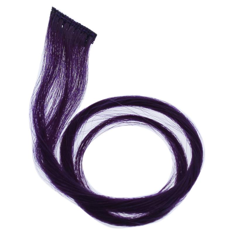 Human Hair Color Strip - Purple by Hairdo for Women - 16 Inch Color Strip