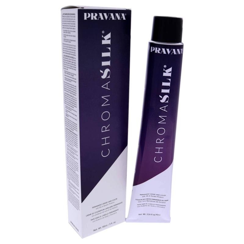 ChromaSilk Creme Hair Color - 5.7 Light Violet Brown by Pravana for Unisex - 3 oz Hair Color