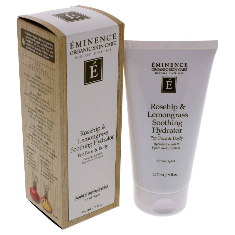 Rosehip and Lemongrass Soothing Hydrator by Eminence for Unisex - 5 oz Moisturizer