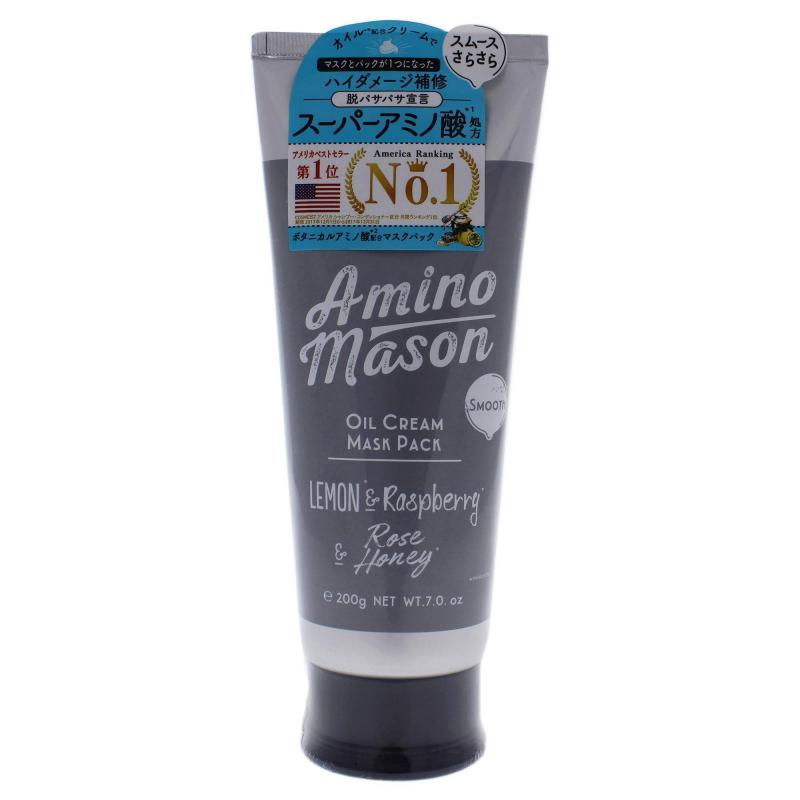 Smooth Oil Cream Mask Pack by Amino Mason for Unisex - 7 oz Masque