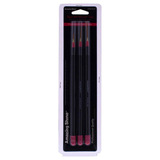 Amazing Shine Professional 3 Piece Nail Art Brush Set by Amazing Shine for Women - 3 Pc Nail Art