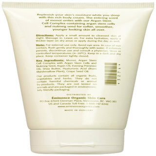 Monoi Night Body Cream by Eminence for Unisex - 5 oz Cream