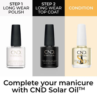 Vinylux Nail Polish - 108 Cream Puff by CND for Women - 0.5 oz Nail Polish