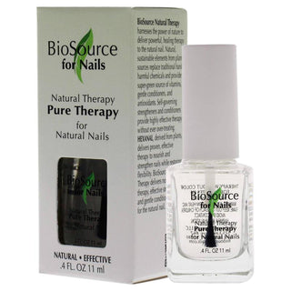 Natural Therapy Pure Therapy by BioSource for Women - 0.4 oz Nail Treatment