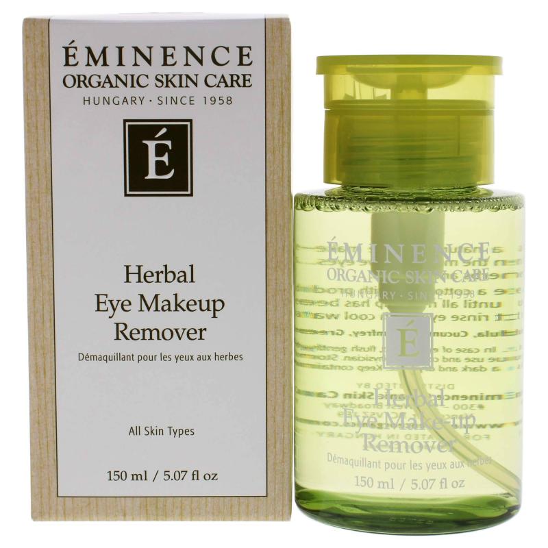 Herbal Eye Makeup Remover by Eminence for Unisex - 5.07 oz Makeup Remover