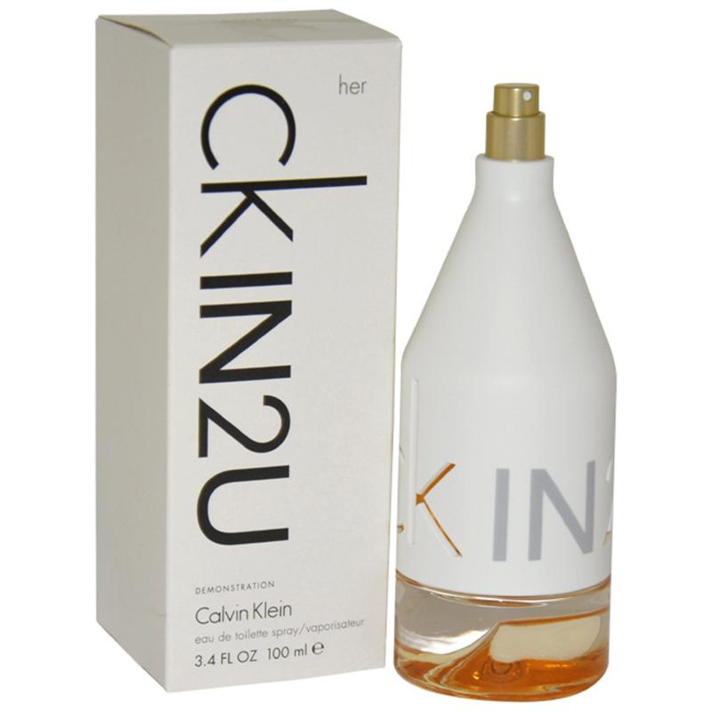 CKIN2U by Calvin Klein for Women - 3.4 oz EDT Spray (Tester)