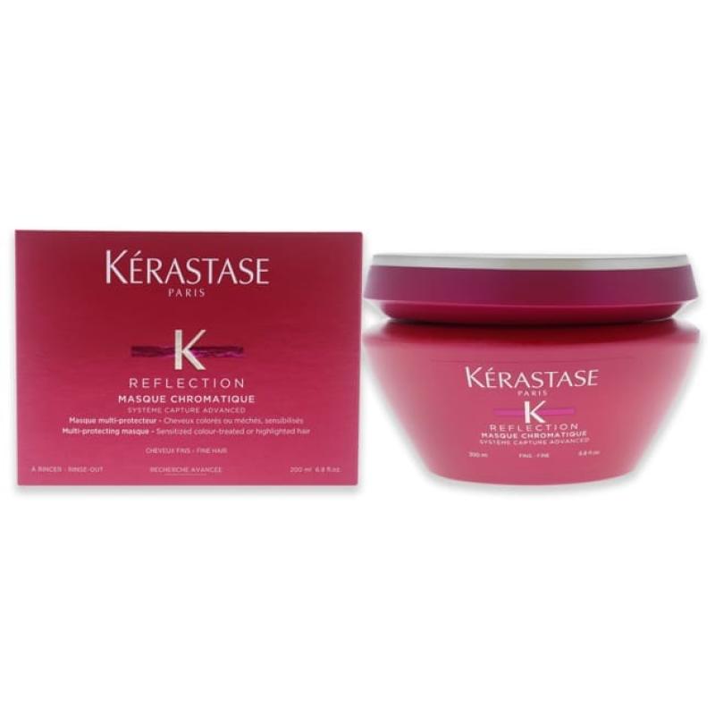 Reflection Masque Chromatique - Fine Hair by Kerastase for Unisex - 6.8 oz Masque