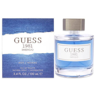 Guess 1981 Indigo by Guess for Men - 3.4 oz EDT Spray