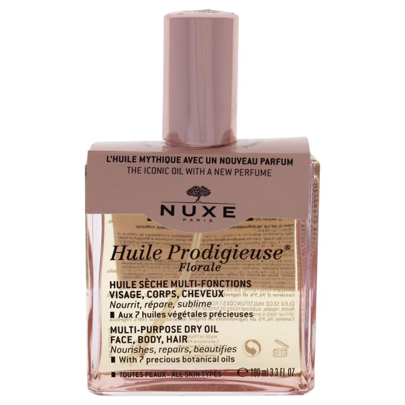 Huile Prodigieuse Florale Multi-Purpose Dry Oil by Nuxe for Unisex - 3.3 oz Oil