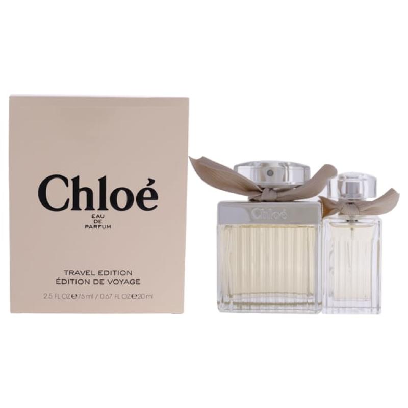 Chloe by Chloe for Women - 2 Pc Gift Set 2.5oz EDP Spray, 0.67oz EDP Mini Spray