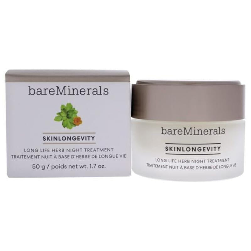 Skinlongevity Long Life Herb Night Treatment by bareMinerals for Unisex - 1.7 oz Treatment